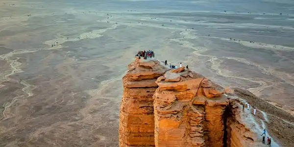 How To Book Edge Of The World Tour From Riyadh