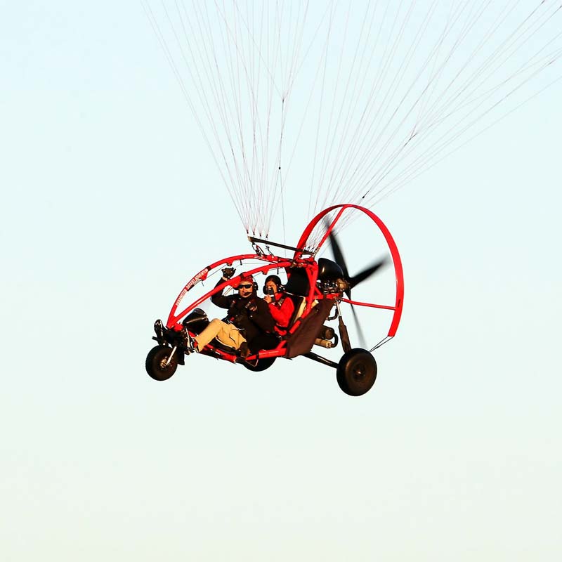 paramotor flying tour al ahsa
