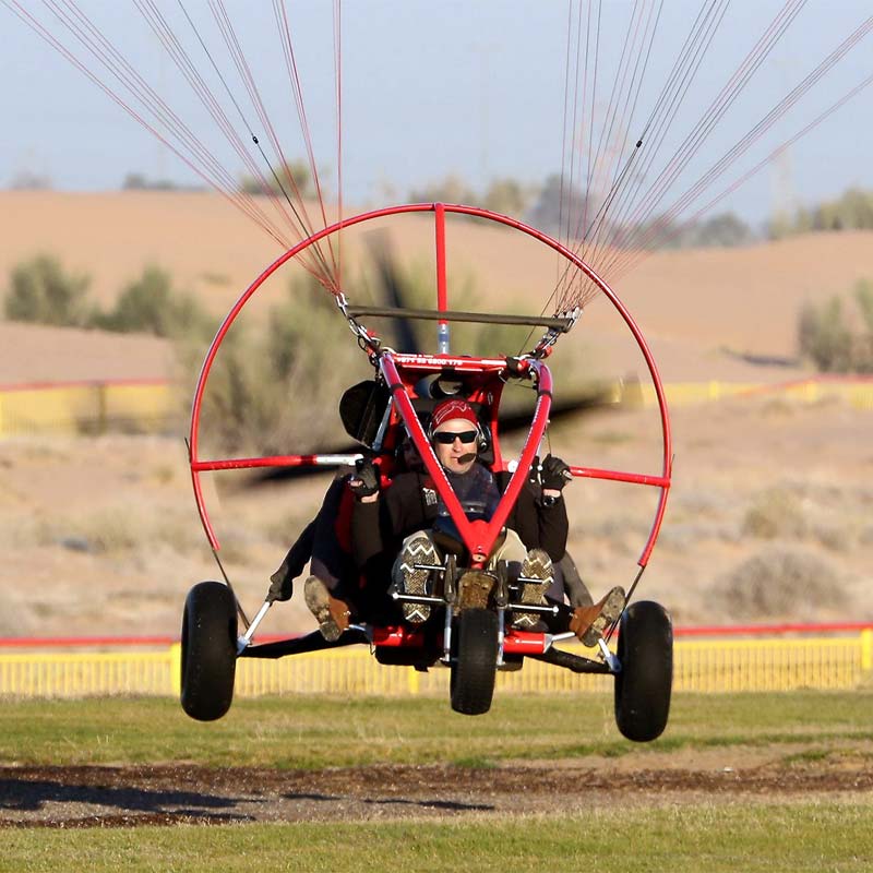 paramotor flying tour al ahsa