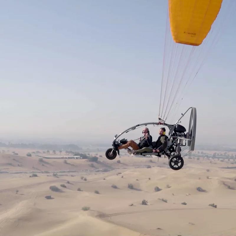 paramotor flight tour al khobar