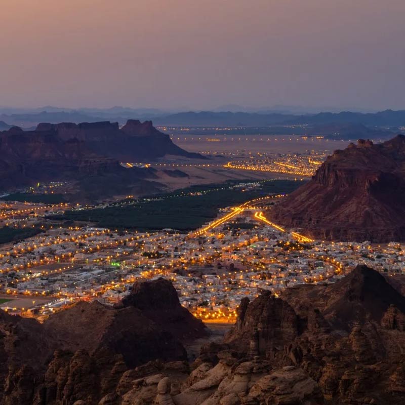 top of al harra hike